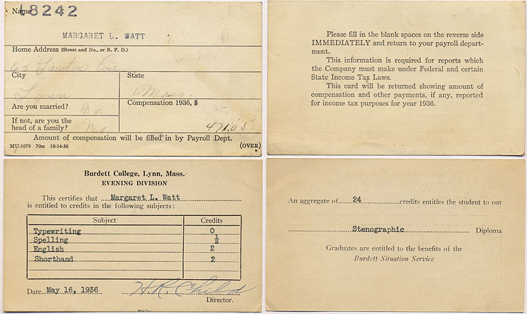 1936 Burdett College