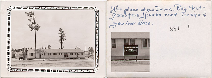 1941 Camp Livingston Louisiana