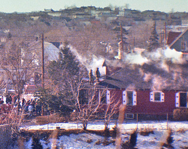 1960s house fire