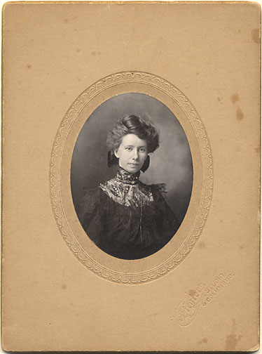 Katie Idella Mathews Hurelle cabinet card photo