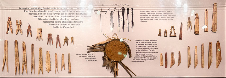 Beothuk bone artifacts
