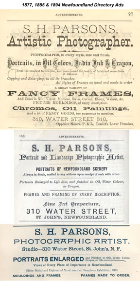 S H Parsons cabinetmaker
