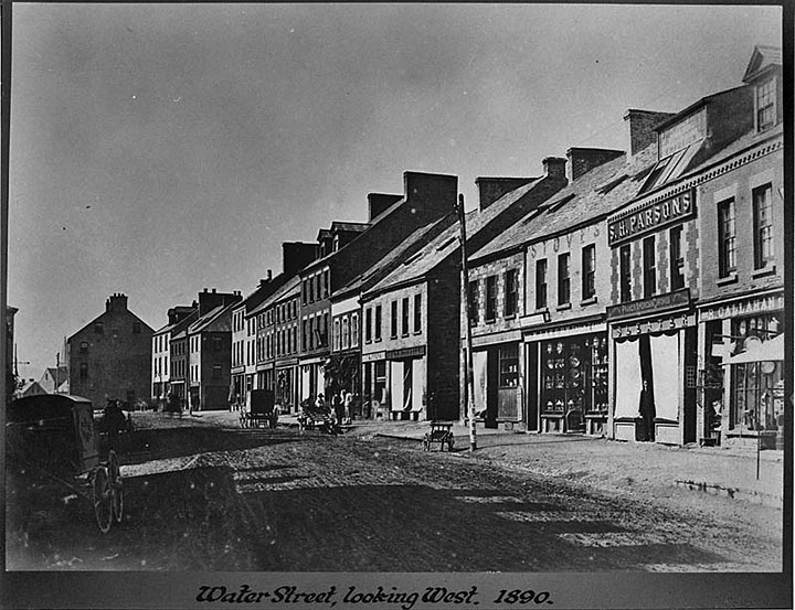 S. H. Parsons studio on Water Street