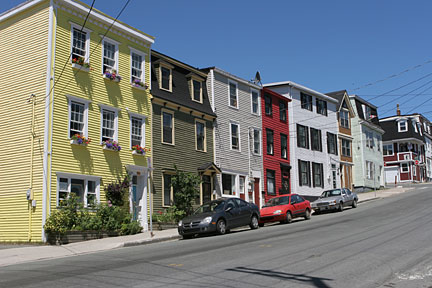 colorful houses