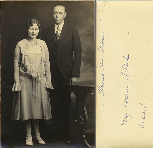 Florence Peck and Clarence Stabnow in the 1930s.