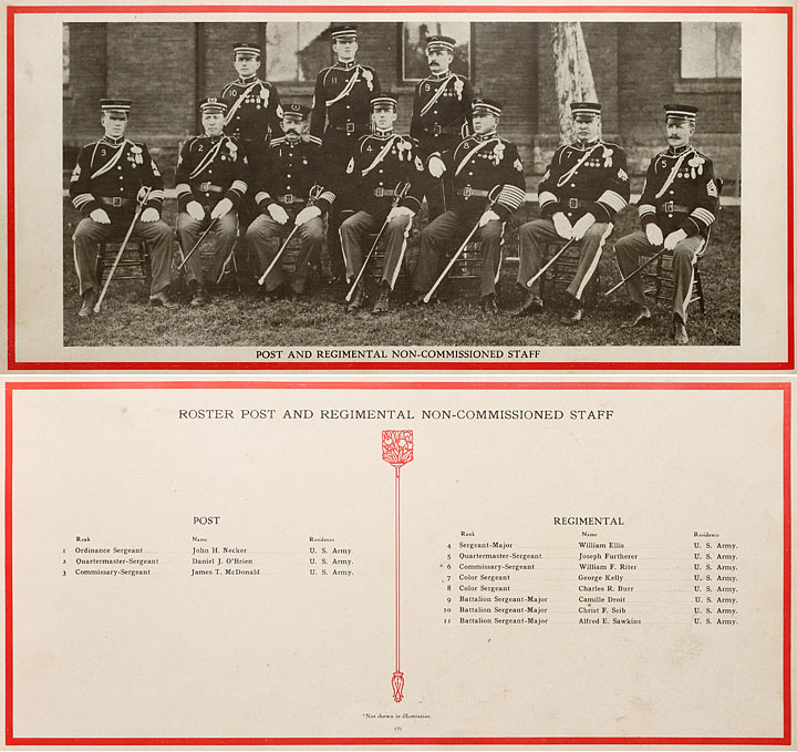 1909 Fort Logan Non Comissioned Staff
