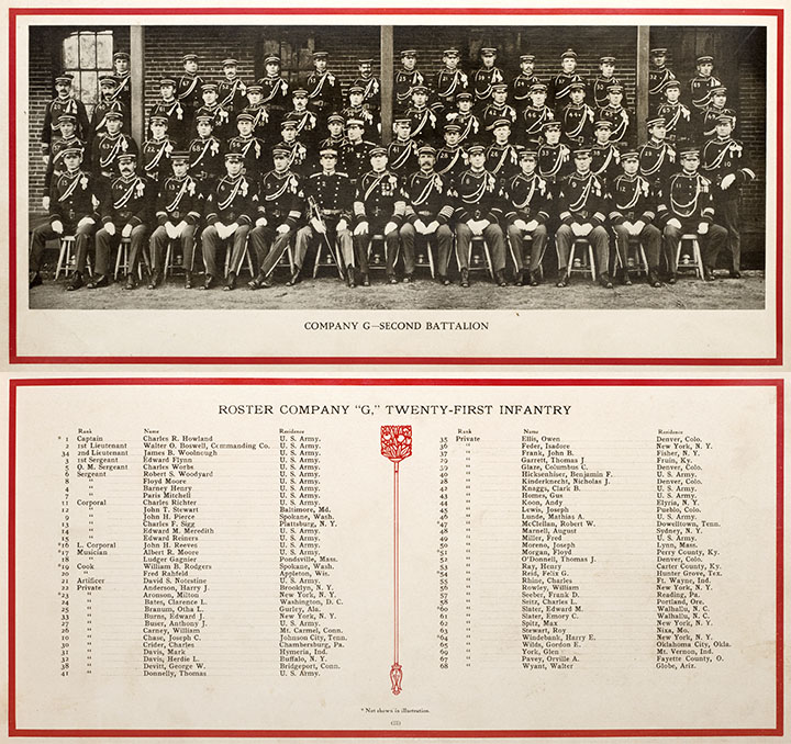 1909 Fort Logan Company G
