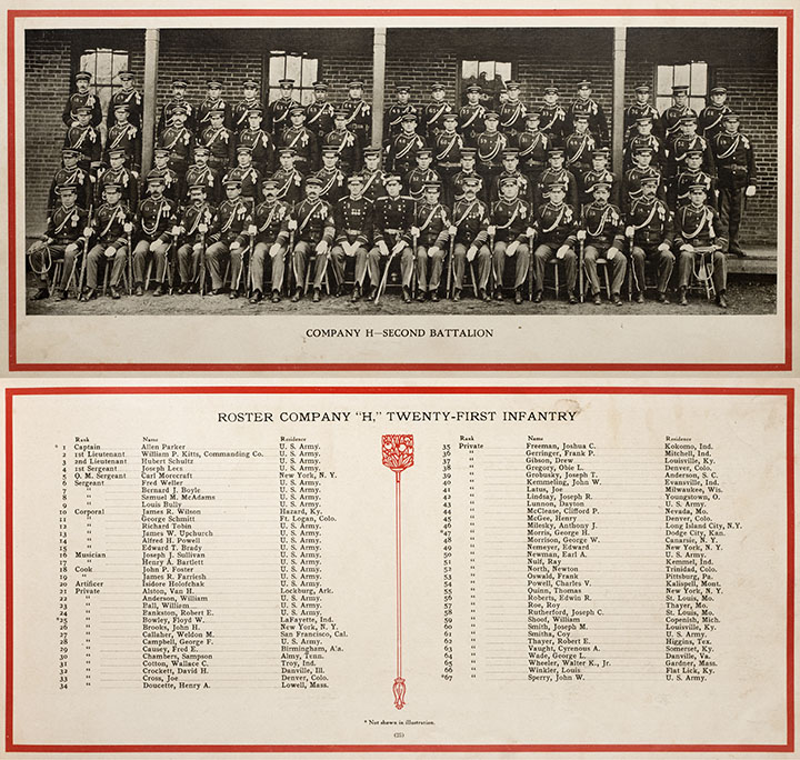 1909 Fort Logan Company H