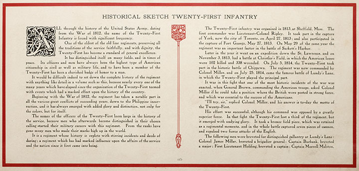 1909 Fort Logan History