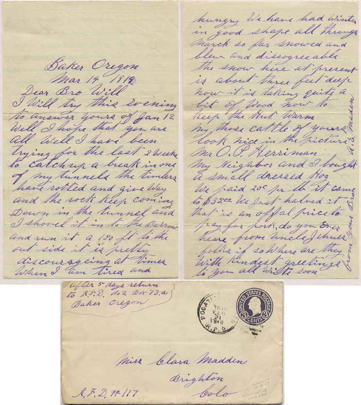 1919 Letter