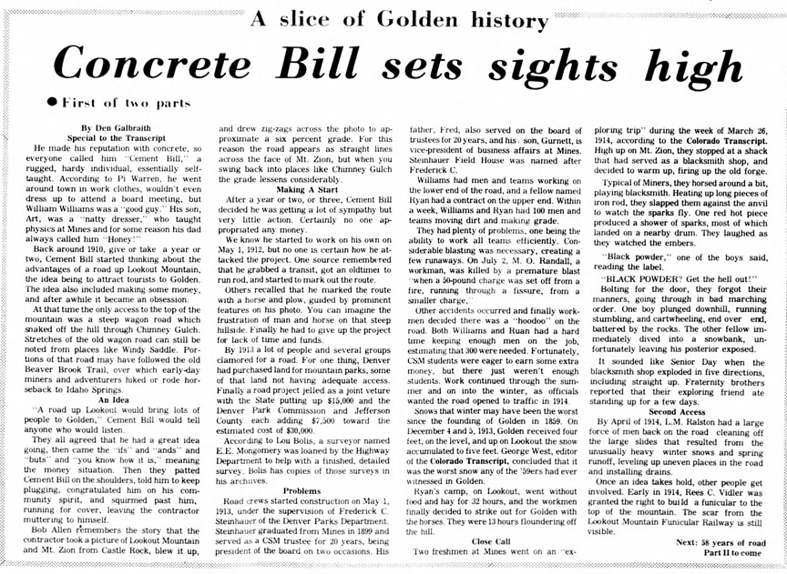 Cement Bill article