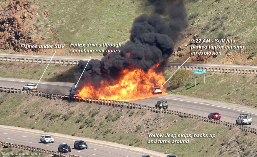 Scene of the accident
