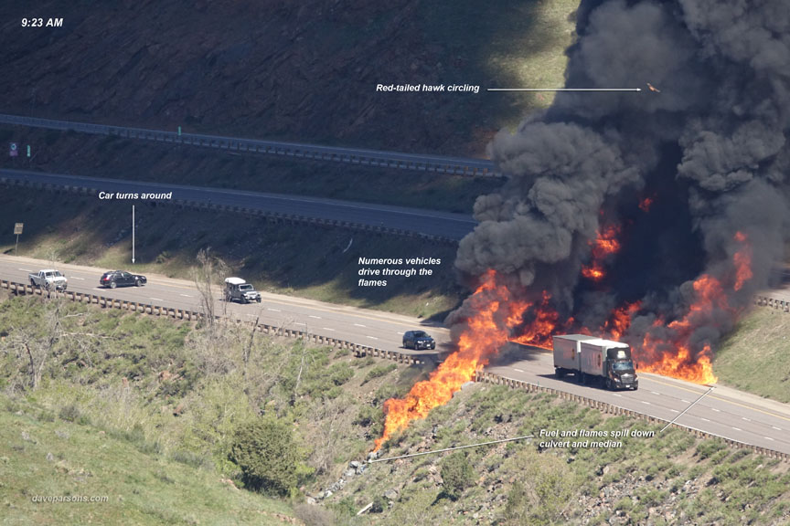 Scene of the accident