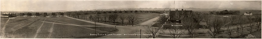 Panorama of Fort Logan