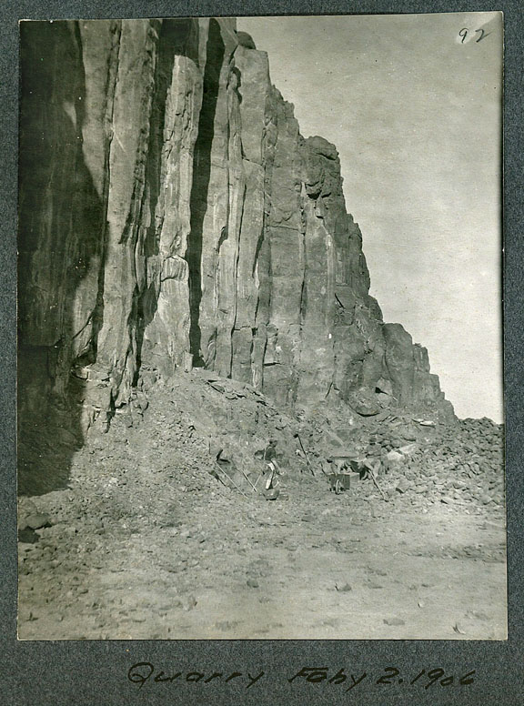 1906 rock quarry