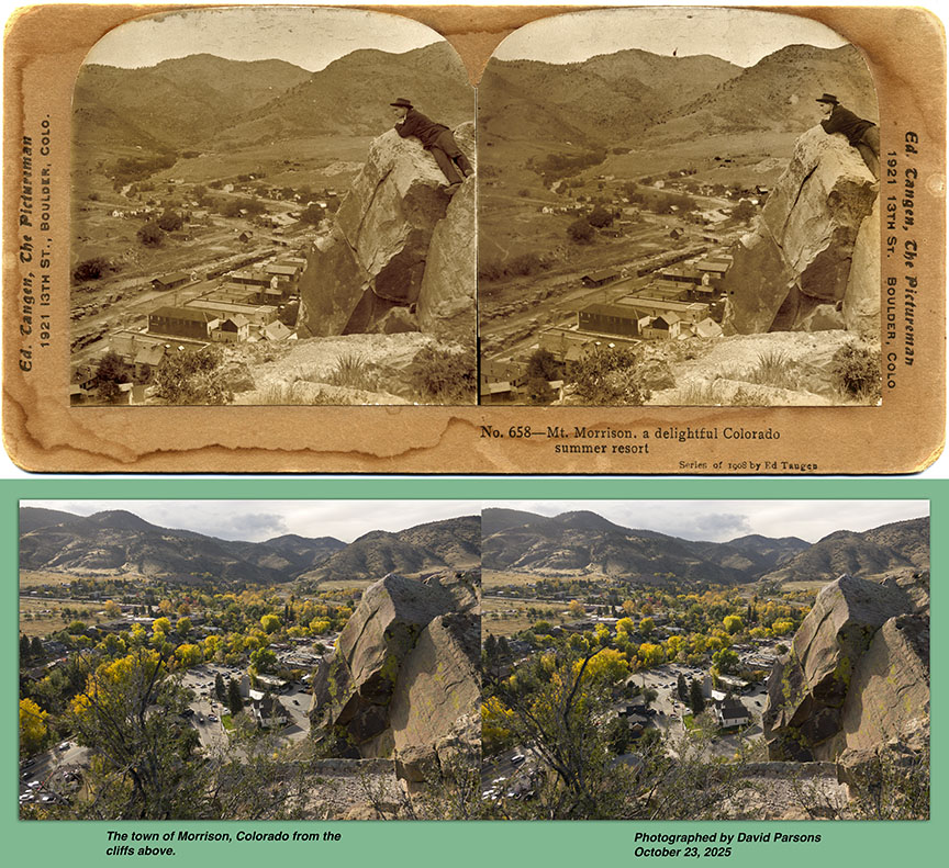 Morrison Colorado Stereoview
