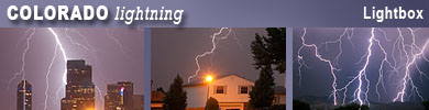 Colorado lightning photos and videos