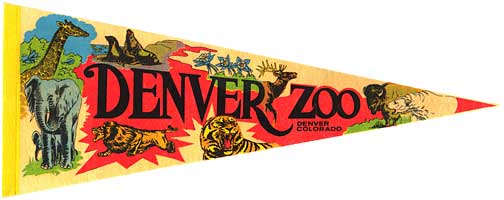 30 inch long zoo pennant