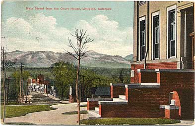 steps of Littleton court house