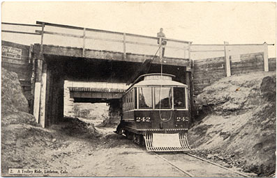 Trolley in gulch