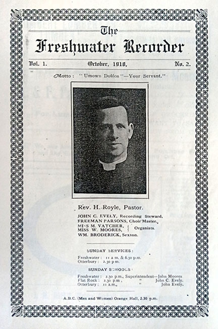 Freshwater Recorder 1918