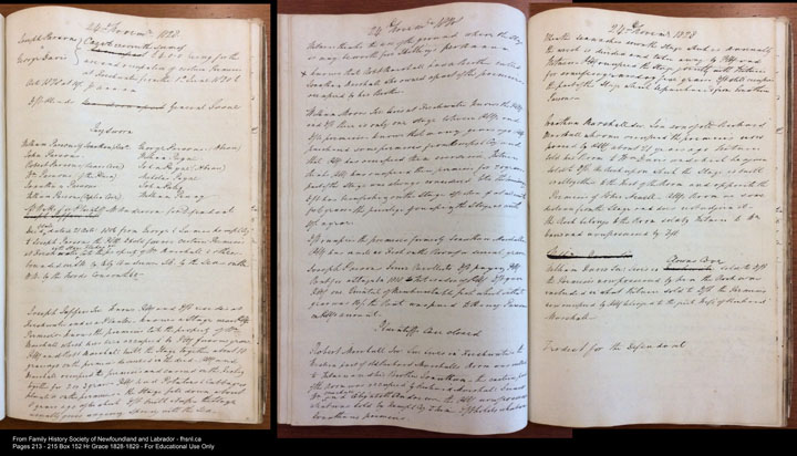 1828 Harbor Grace case