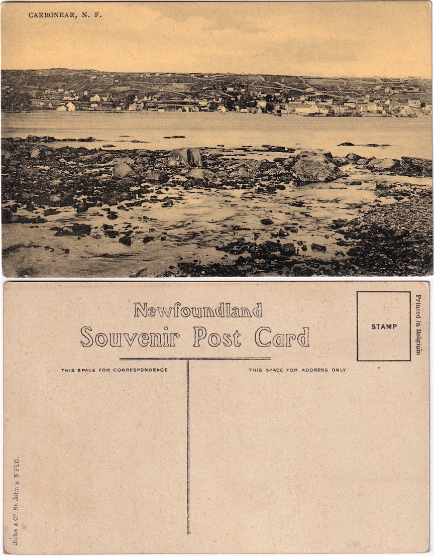 Carbonear, Newfoundland Post card