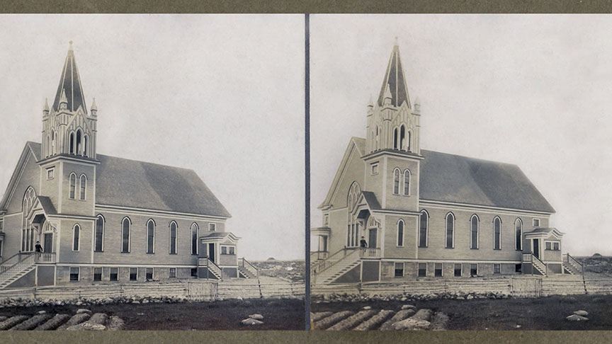Conception Bay Newfoundland stereoview