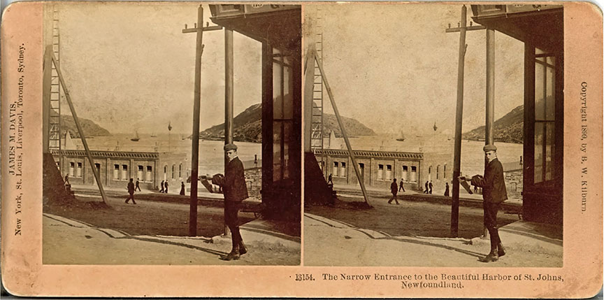 St Johns Newfoundland stereoview