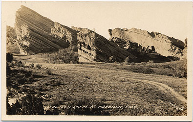 old road leading into the park