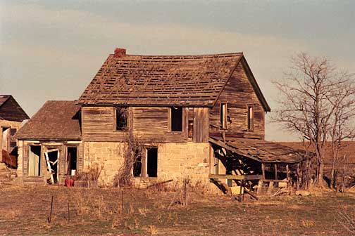 the homestead half stone, half wood